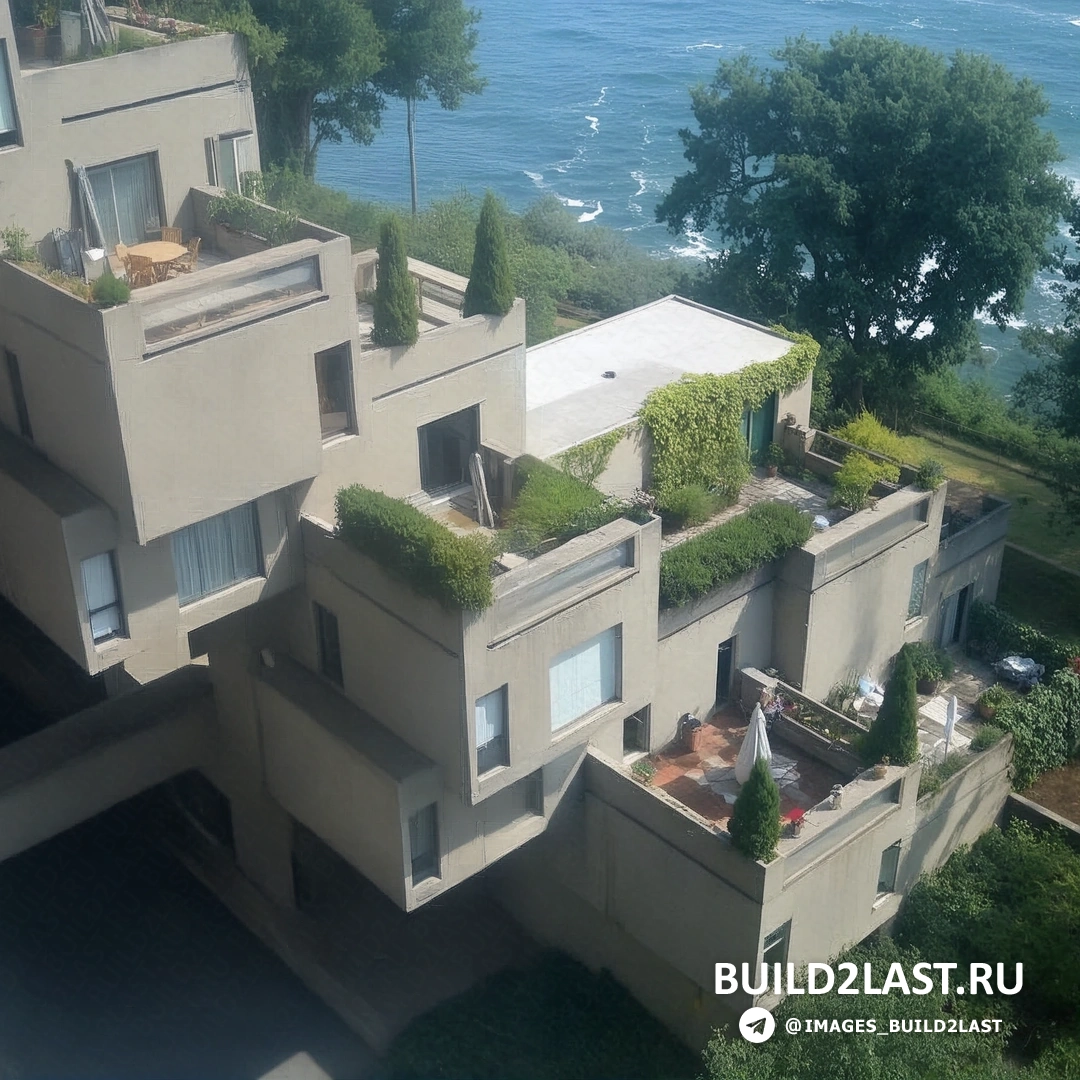����� ���������� ������ ��������� Habitat 67 � ������������ ������������ ������ � �������